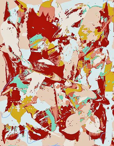Original Fine Art Abstract Paintings by Jonathan Stein