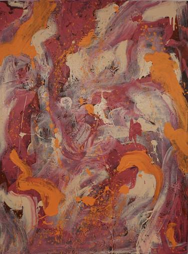 Original Abstract Expressionism Abstract Paintings by Laura Pretto Vargas