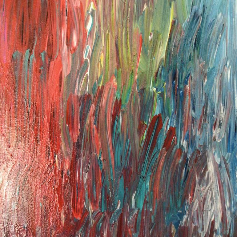 Original Abstract Expressionism Abstract Painting by Kim Magee