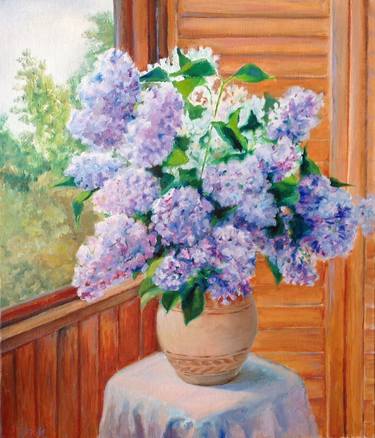 Print of Fine Art Floral Paintings by Yulia Mashkova