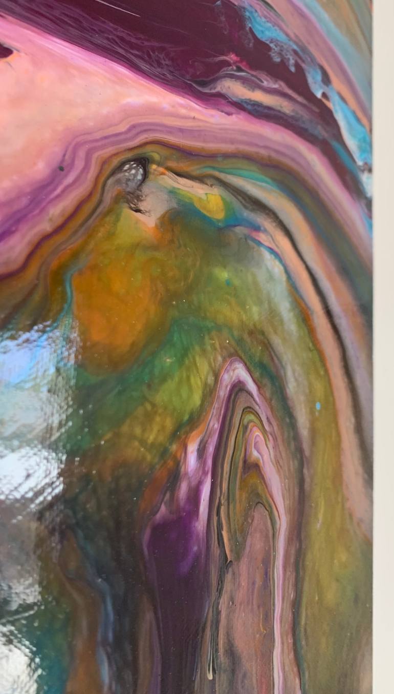 Original Modernism Abstract Painting by Linda Tonkin
