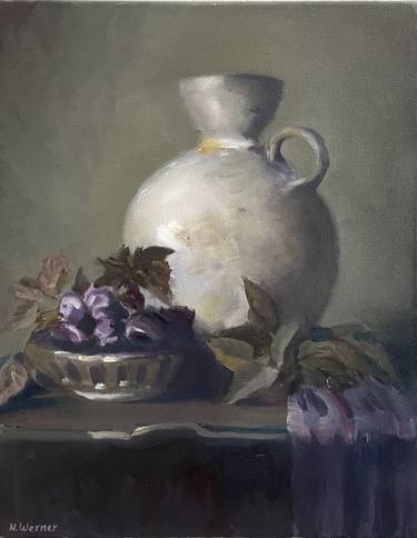 Original Still Life Paintings by Nadja Werner