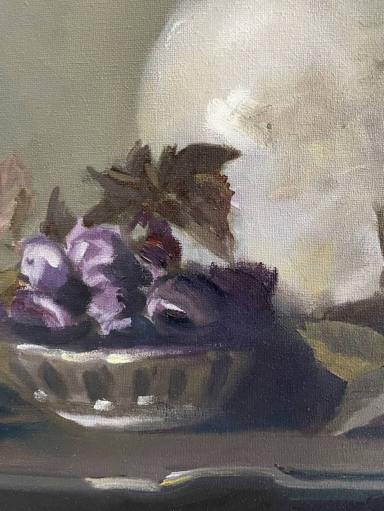 Original Romanticism Still Life Painting by Nadja Werner