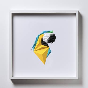 Macaw Portrait | Paper Artwork thumb