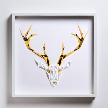 GOLDEN ANTLERS | Paper Artwork thumb