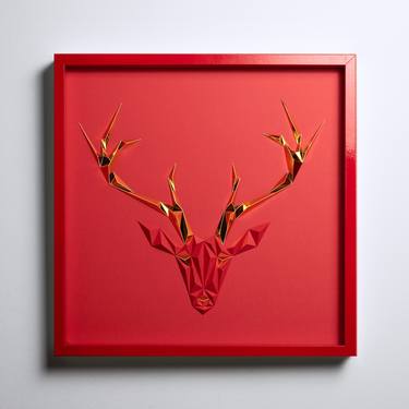 GOLDEN ANTLERS / Christmas Edition | Paper Artwork thumb