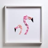 FLAMINGOS - Paper Artwork by Tayfun Tinmaz