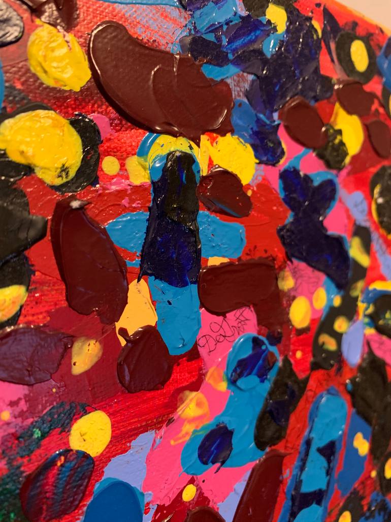 Original Abstract Expressionism Abstract Painting by Sherwin Degraff