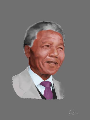 Nelson Mandela - Limited Edition of 2 thumb