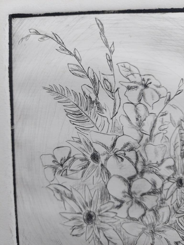 Original Floral Printmaking by Jacob laCour
