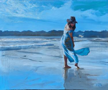 Print of Fine Art Beach Paintings by Jacob laCour