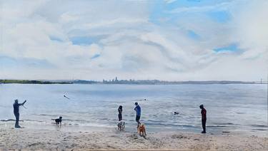 Original Realism Beach Paintings by Jacob laCour