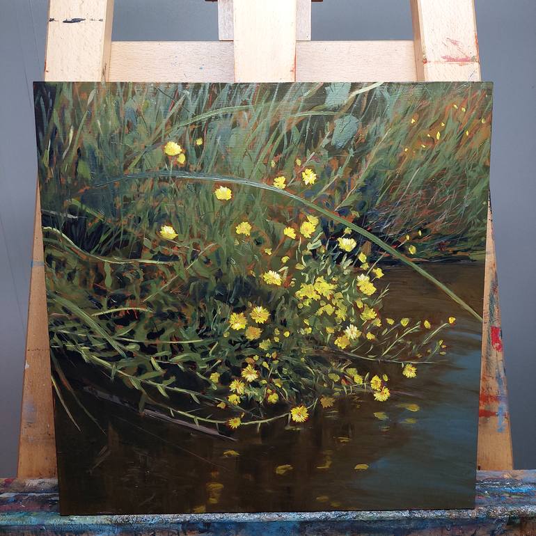 Original Impressionism Landscape Painting by Jacob Lacour