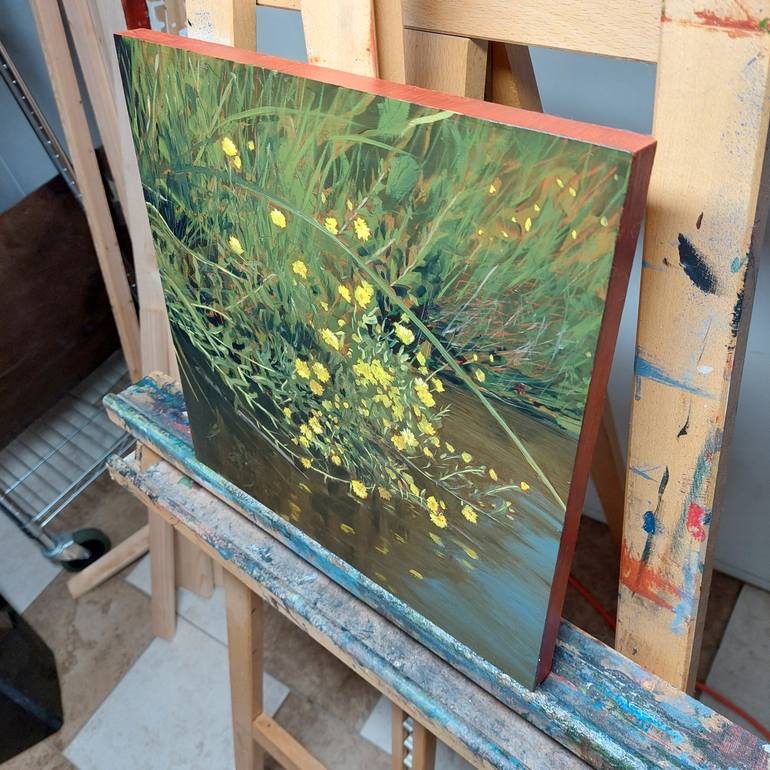 Original Impressionism Landscape Painting by Jacob Lacour