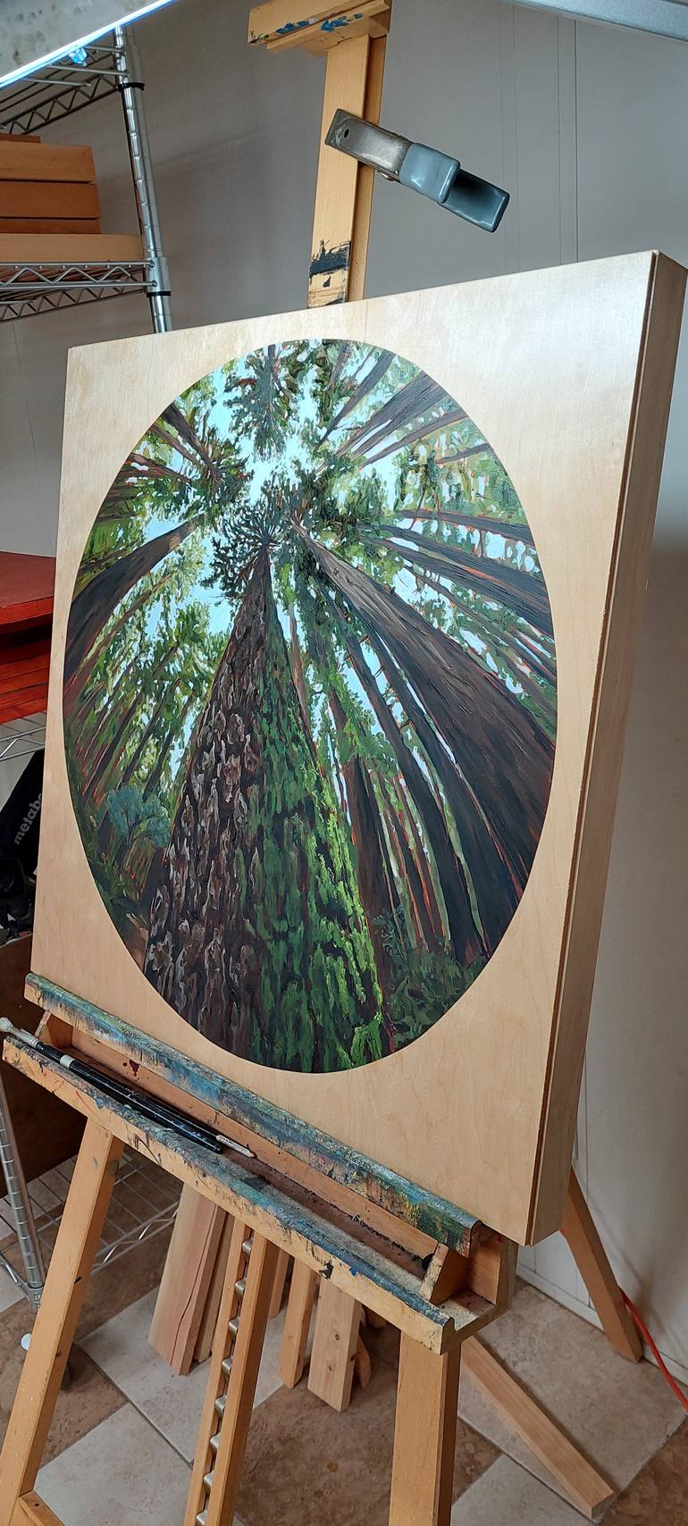 Original Impressionism Landscape Painting by Jacob Lacour