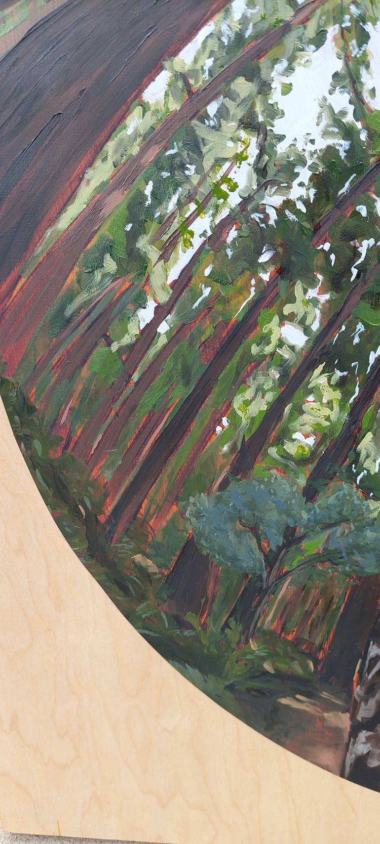 Original Impressionism Landscape Painting by Jacob Lacour