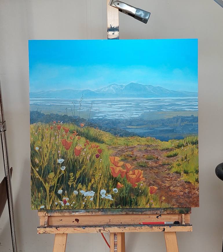 Original Photorealism Landscape Painting by Jacob Lacour