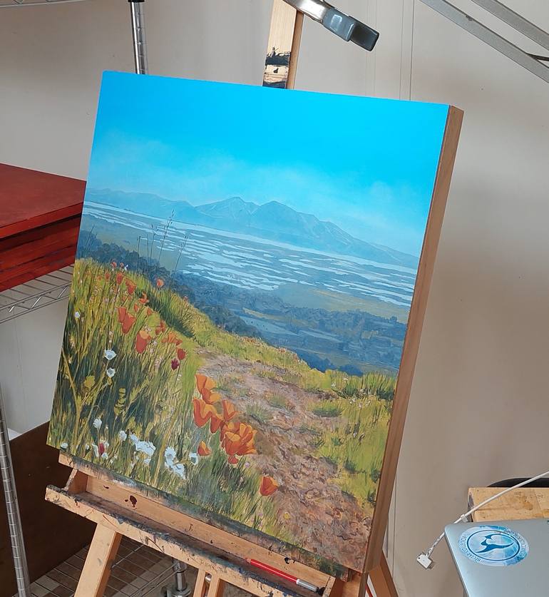 Original Photorealism Landscape Painting by Jacob Lacour