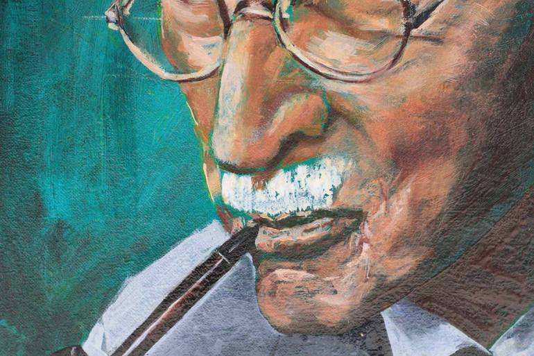 Original Fine Art Portrait Painting by Jacob Lacour