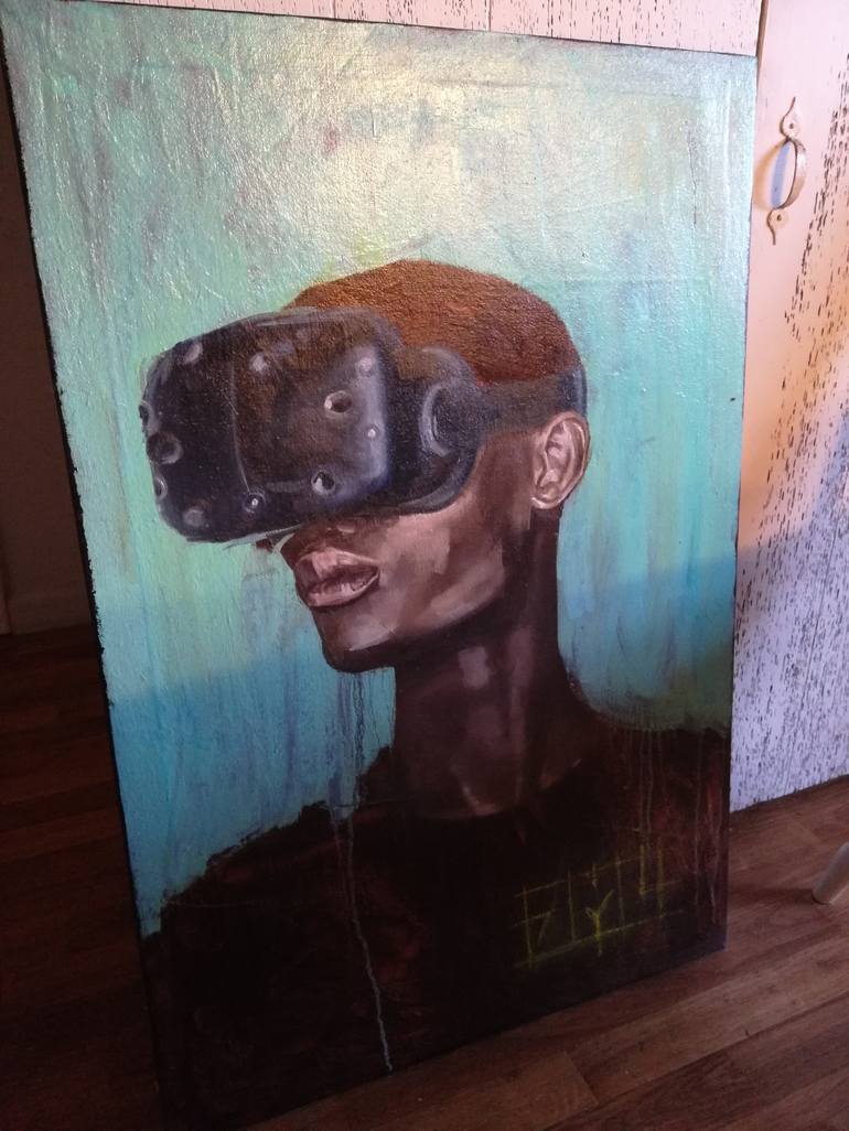 Original Technology Painting by Jacob laCour