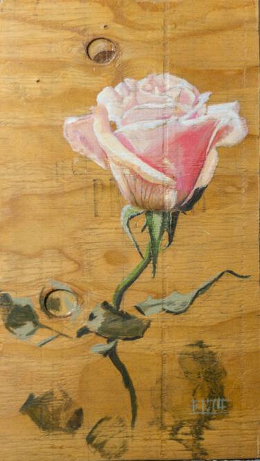 Pink Rose #2 | Oil Painting of Pink Rose thumb