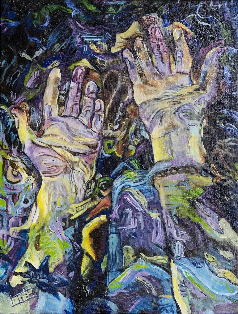 Print of Fine Art Abstract Paintings by Jacob Lacour