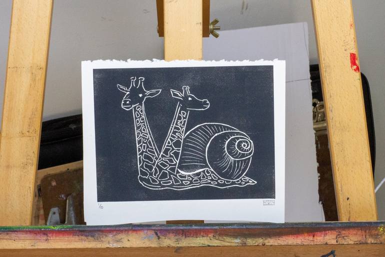 Original Animal Printmaking by Jacob laCour