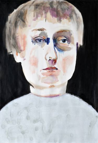 Valentina, 2005, oil and acrylic on paper, 100 x 70 cm thumb
