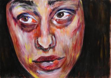 Sara, 2009, oil and acrylic on paper, 70 x 100 cm thumb