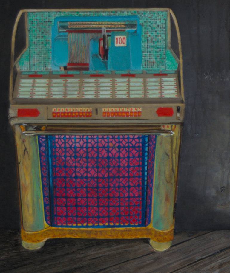 Original Figurative Music Painting by Fred Hanson