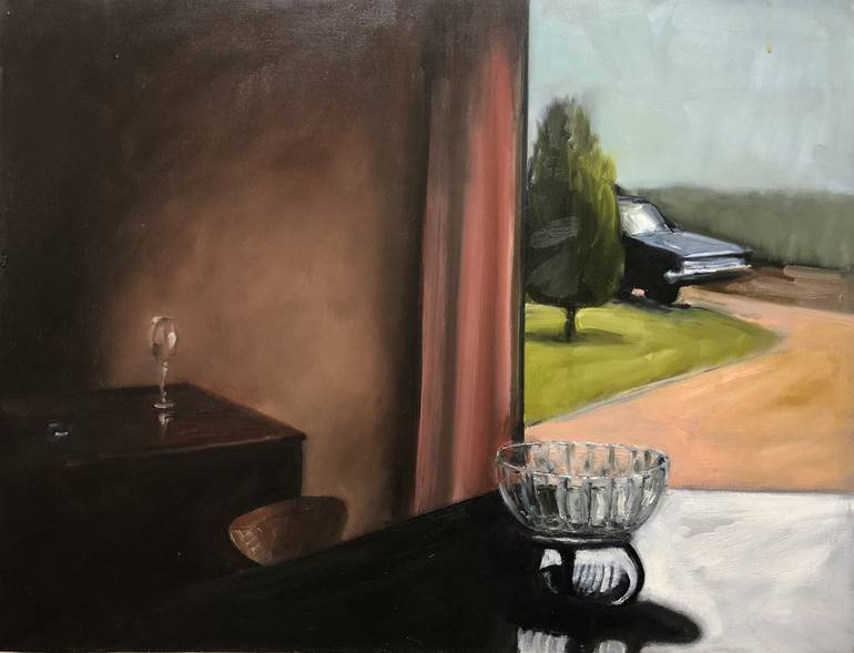 Original Figurative Political Paintings by John Hiom