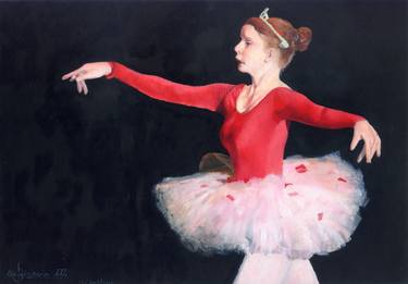 Ballet in red hue thumb