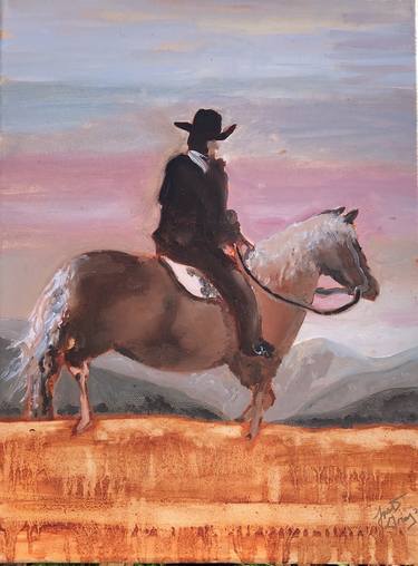 Print of Horse Paintings by Justin Gray