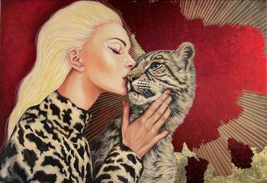 Original Portraiture Animal Paintings by Vera Minaeva