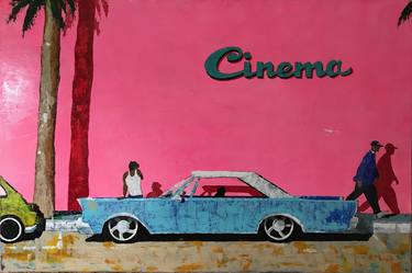 Print of Cinema Paintings by Philip Michael Martin