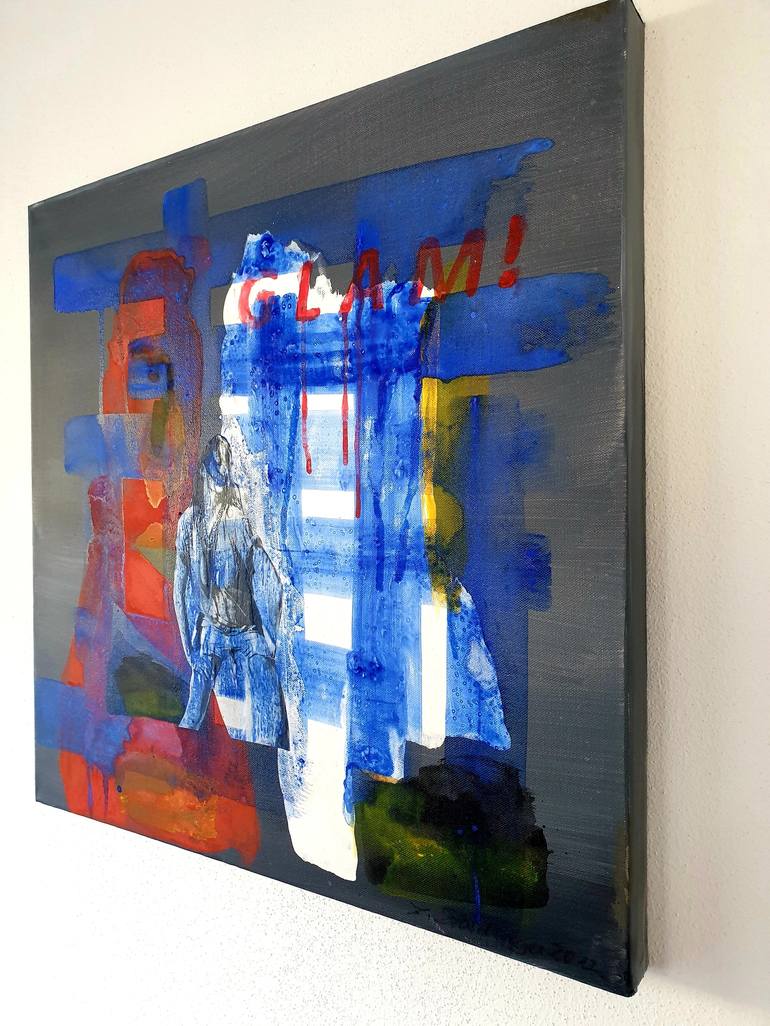 Original Abstract Painting by Georg Steidinger