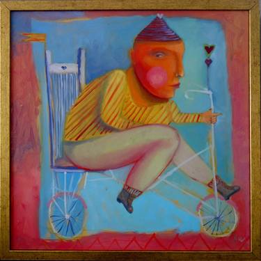Original Figurative Fantasy Painting by Emilia Waszak