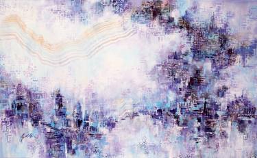 Abstract Cityscape - Blue thumb