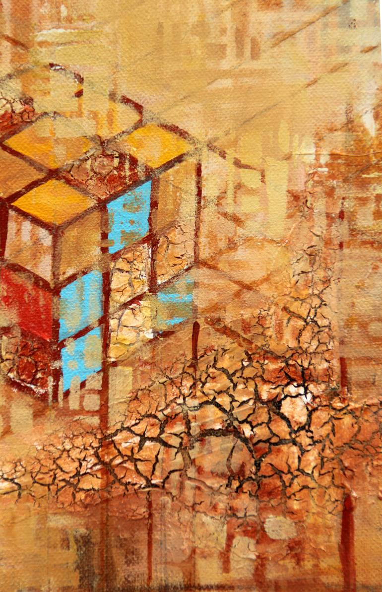 Original Abstract Painting by Afshana Sharmeen