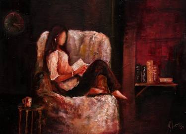 Original Figurative People Paintings by Afshana Sharmeen