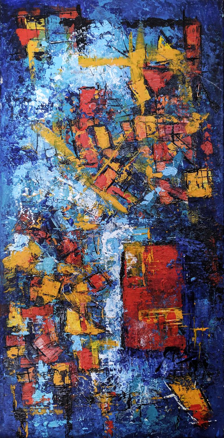 Original Abstract Painting by Afshana Sharmeen