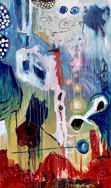 Original Abstract Expressionism Abstract Paintings by Uzo Uzo