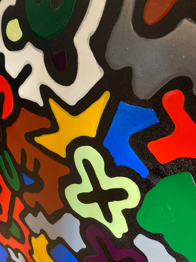 Original Contemporary Abstract Painting by Yrreb Yrreb