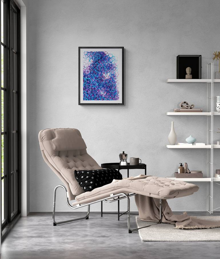 Original Contemporary Abstract Painting by Tatiana Grisel