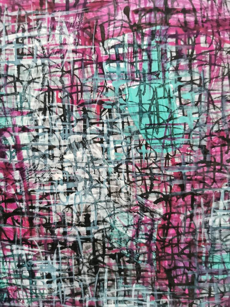 Original Abstract Painting by Tatiana Grisel