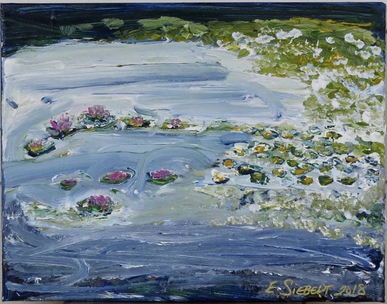 Monet S Lily Pads Painting By Elizabeth Siebert Saatchi Art