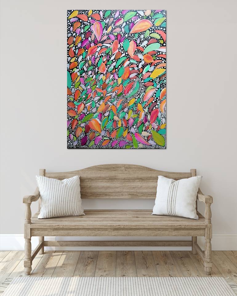 Original Abstract Nature Painting by Sanja Jancic