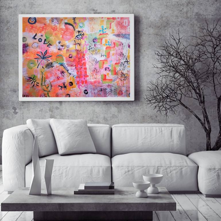 Original Modern Abstract Painting by Sanja Jančić