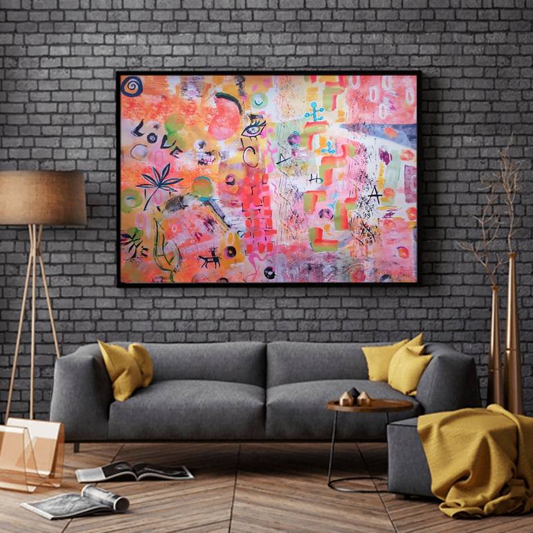 Original Modern Abstract Painting by Sanja Jančić