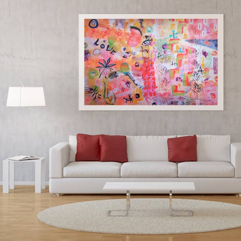 Original Modern Abstract Painting by Sanja Jančić